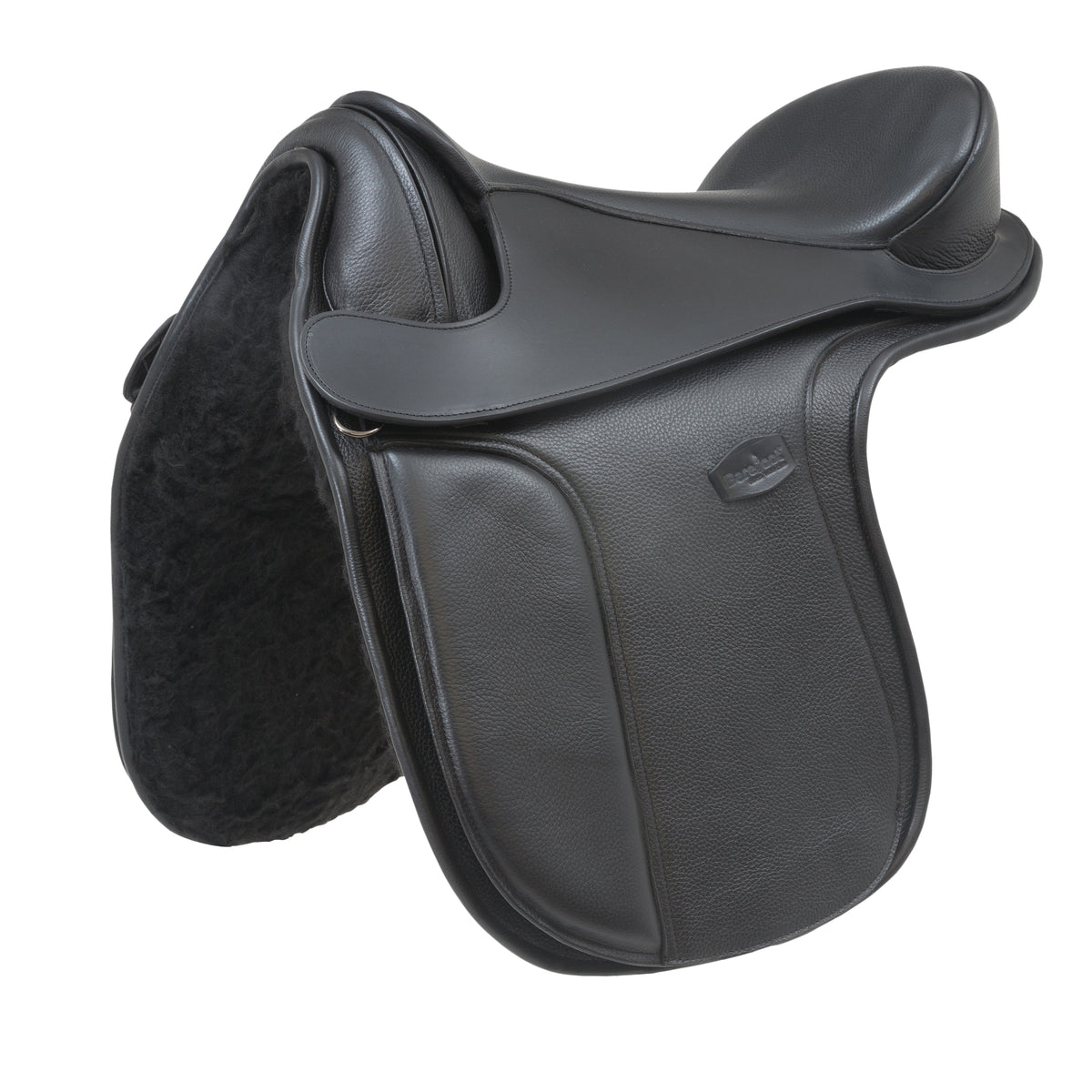 Selle Anglaise Sans Arbres TMHK – Taille 16-18 Pouces – Noire – Monoflap – Neuf